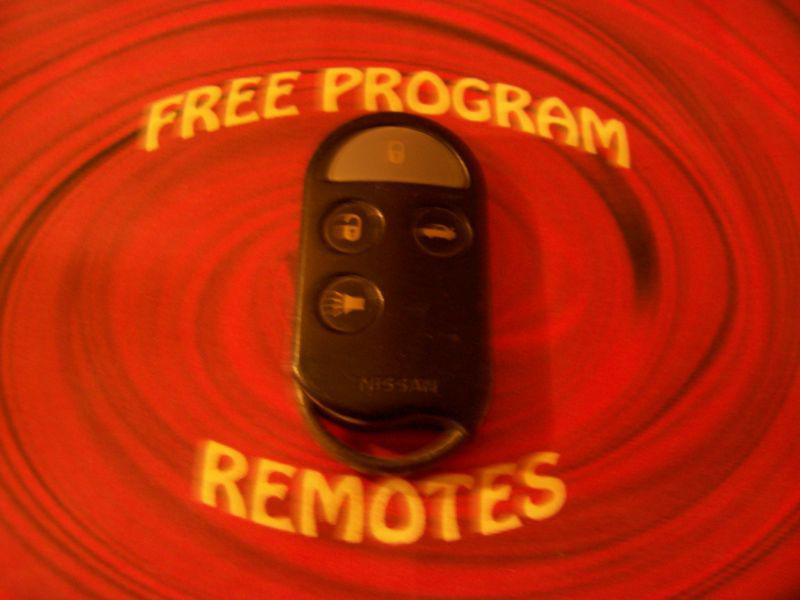 Keyless remote 95-99 nissan logo maxima infiniti i30 fcc id: a269zua078 no fade