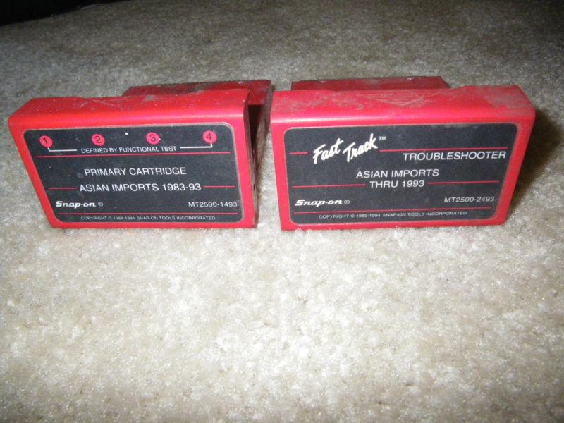 Snap on mt2500-1493 asian import primary cartridge & troubleshooter thru 1993