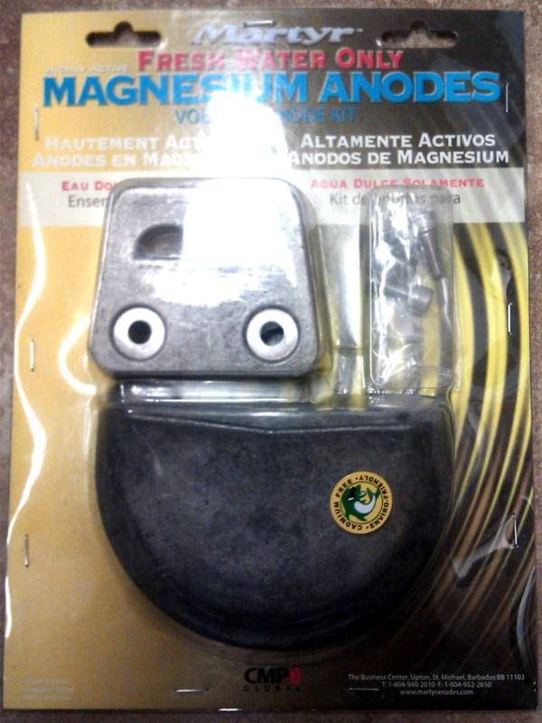 Canada metals volvo penta sx magnesium anode kit sxkitm new