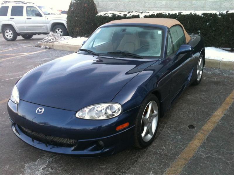Mazda mx-5 miata roadster 1999-2005 convertible hard glass mazda grey new