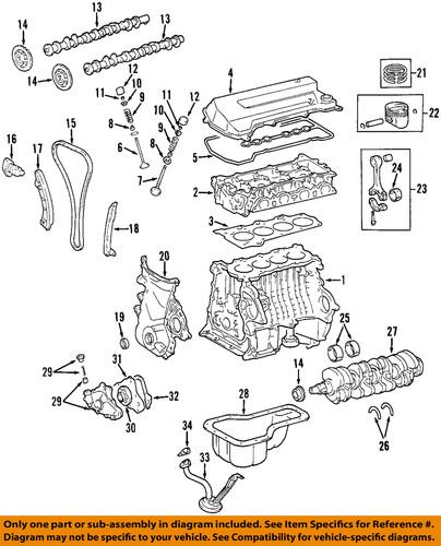 Toyota oem 130500d010 timing driven gear