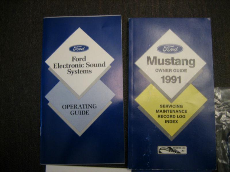 1991 Ford Mustang Owners Manual, US $4.99, image 2