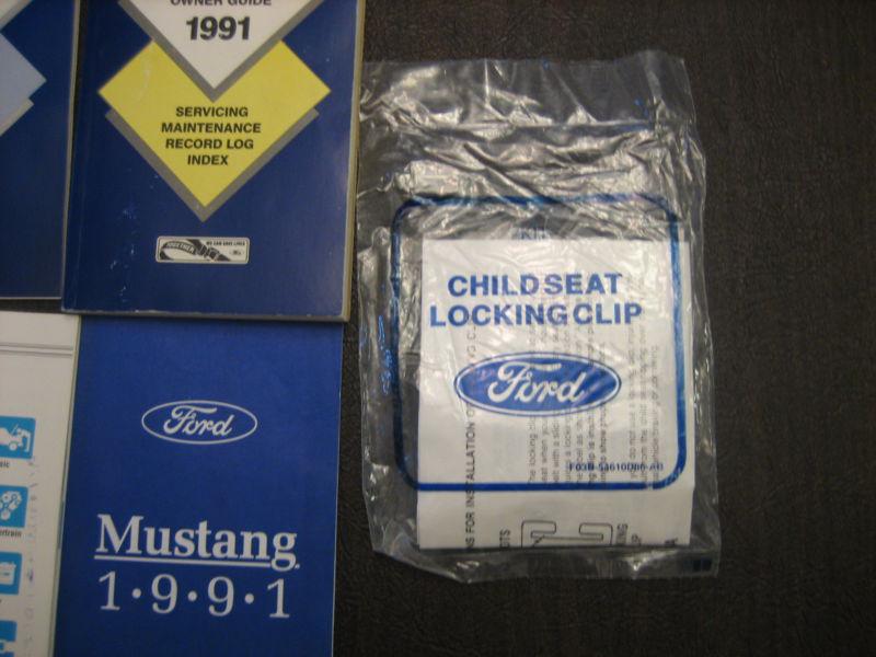 1991 Ford Mustang Owners Manual, US $4.99, image 4