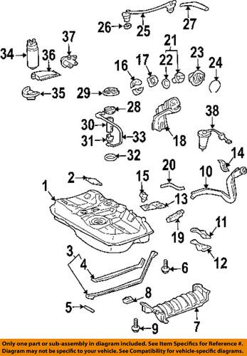 Toyota oem 7716933020 fuel tank lock ring/seal/fuel pump tank seal