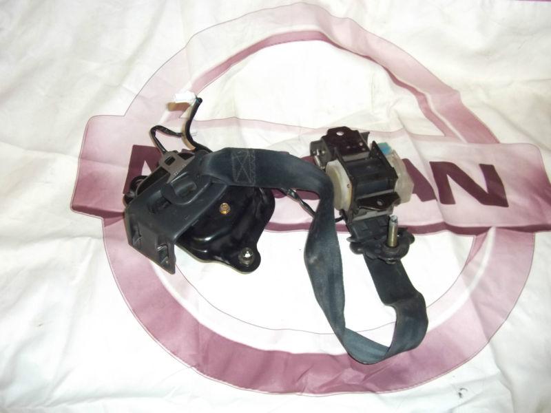 300zx z32 90-96 right seat belt assy black right 32225-a12