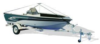 Attwood deluxe boat cover support system up to 22'