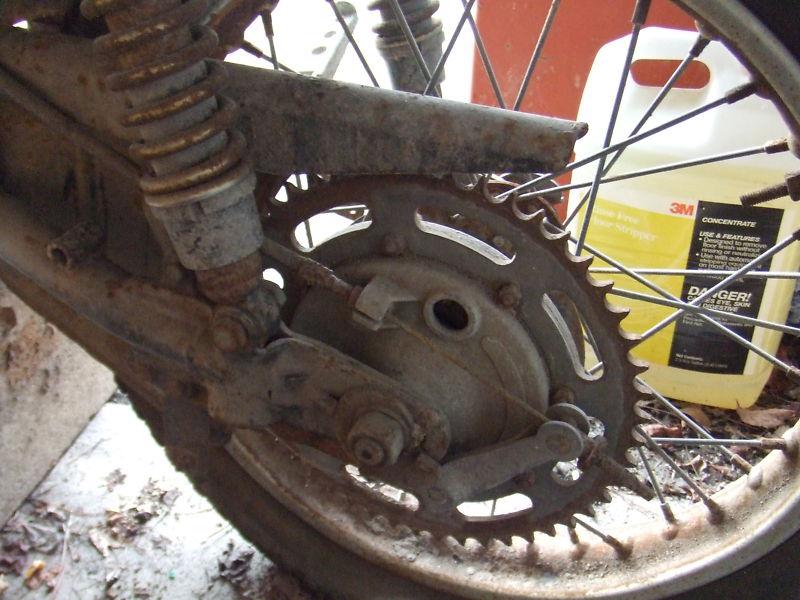 1974 SX 175 Harley Davidson Enduro Parts Bike with original tires on it., US $500.00, image 4
