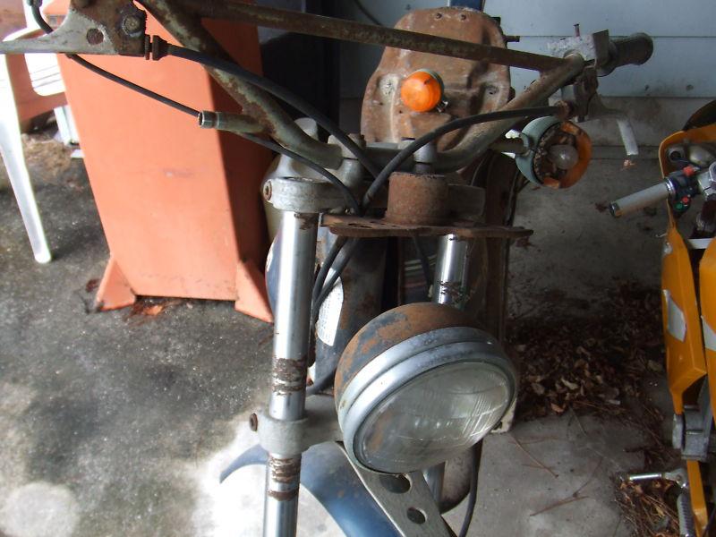 1974 SX 175 Harley Davidson Enduro Parts Bike with original tires on it., US $500.00, image 5