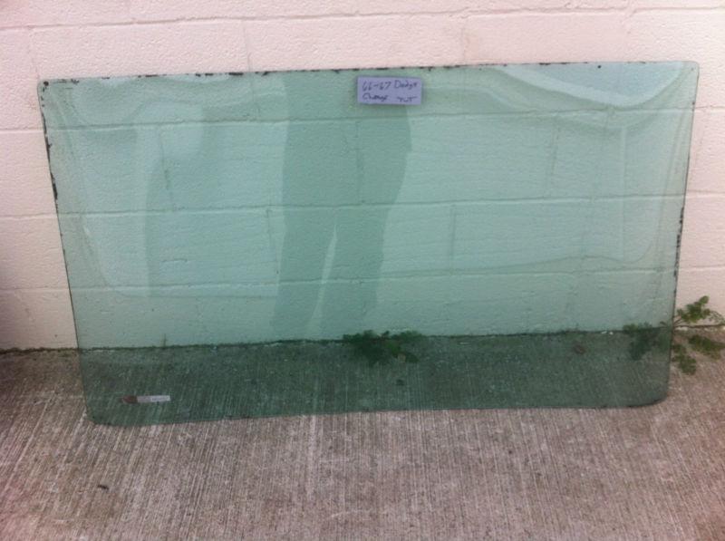 1966 1967 dodge charger tinted rear window glass mopar 