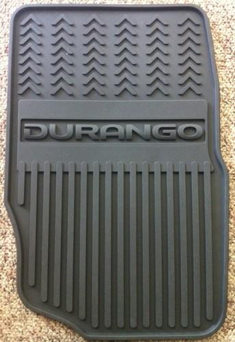 Dodge Durango Genuine Rubber Floor Mats Fits 2004 2005 2006 2007 2008 2009 OEM, US $93.00, image 2