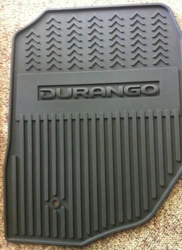 Dodge Durango Genuine Rubber Floor Mats Fits 2004 2005 2006 2007 2008 2009 OEM, US $93.00, image 3
