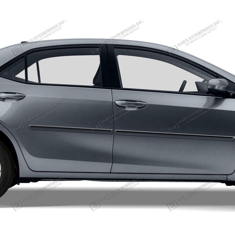 Buy TOYOTA COROLLA Painted Body Side Mouldings w/Black Insert Trim 3M