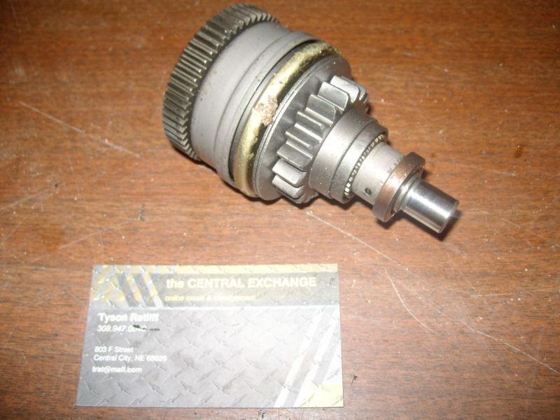 1996 polaris 96 sl700 sl 700 pwc engine motor starter drive gear start bendix