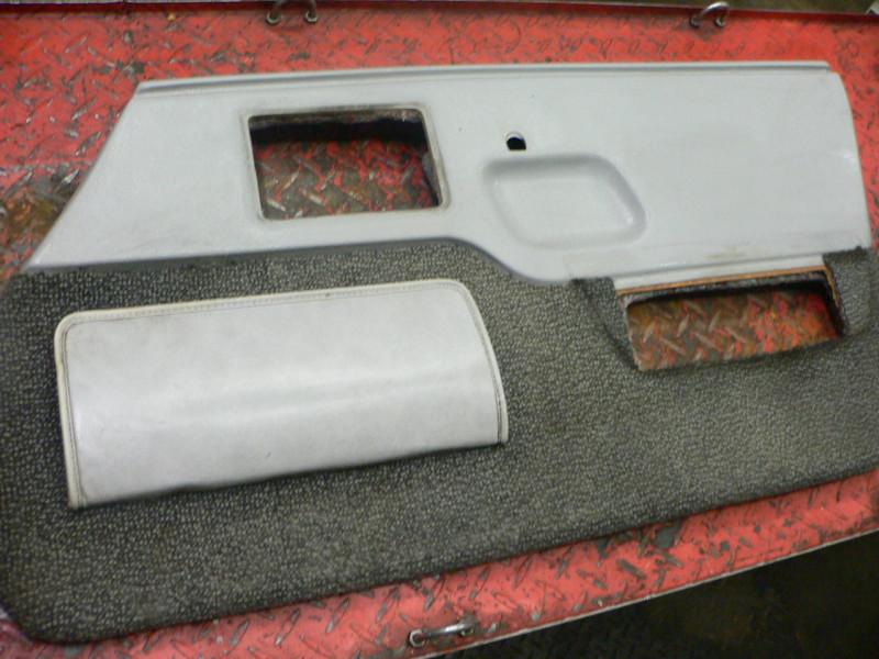 84 pontiac fiero right door panel