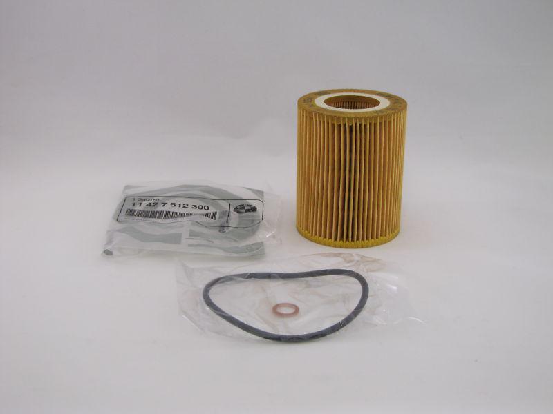 Bmw oem genuine oil filters set of 3 e36, e46 3 series, e39, e60 11427512300