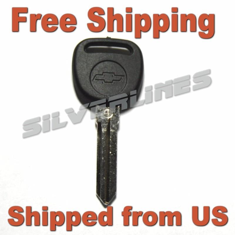 Chevrolet chevy transponder ignition blank key - c46