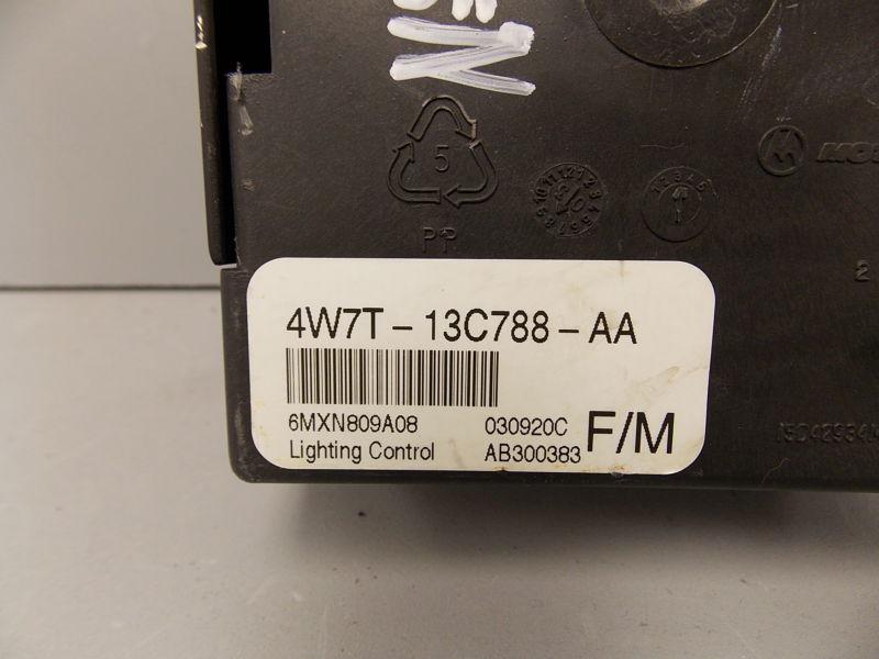03-05 crown victoria grand marquis lighting control module lcm 4w7t-13c788-aa