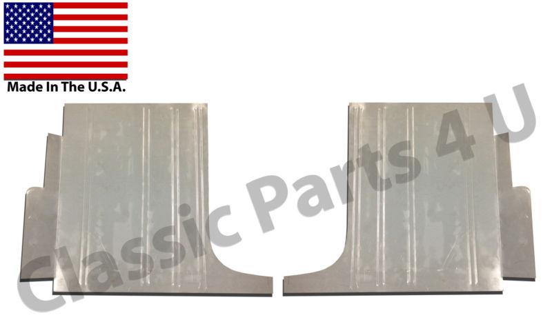 Rear floor pans   pontiac 1955 56 57  new pair!   free shipping!!