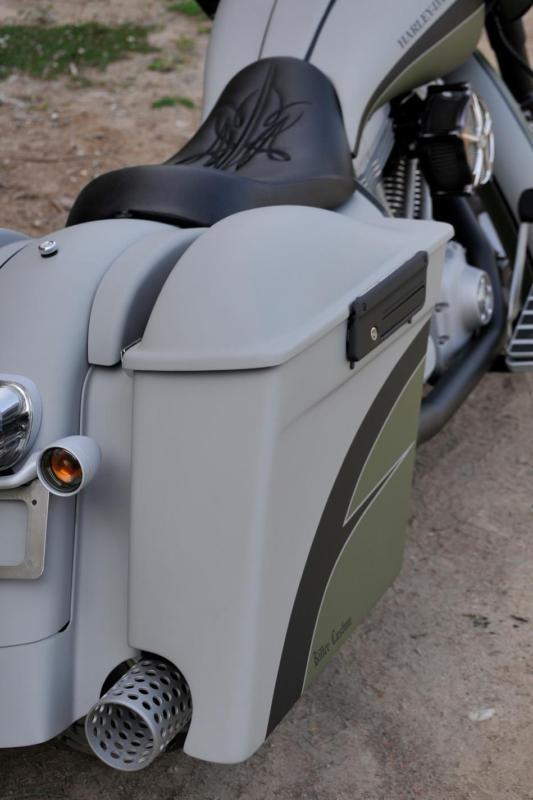 Buy HARLEYDAVIDSON TOURING BAGGER HARD BAG EXTENSIONS 4INCH DOUBLE CUT