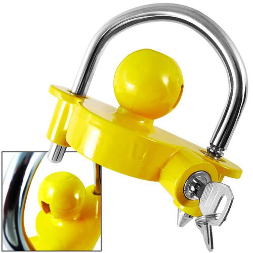 Buy Universal Anti Theft Tow Trailer Hitch Security Coupler Ball Mount