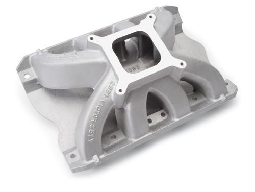 Edelbrock victor 351-y intake manifold 2991 ford 351c fits yates c3 heads