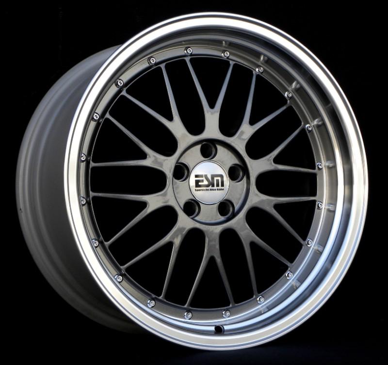 18x8 18x9 18" lm wheels 5x120 esm 004 bmw 3 series e36 e46 e92 