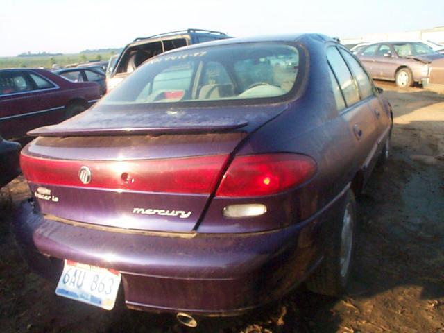 1997 mercury tracer inner trunk tail light lamp