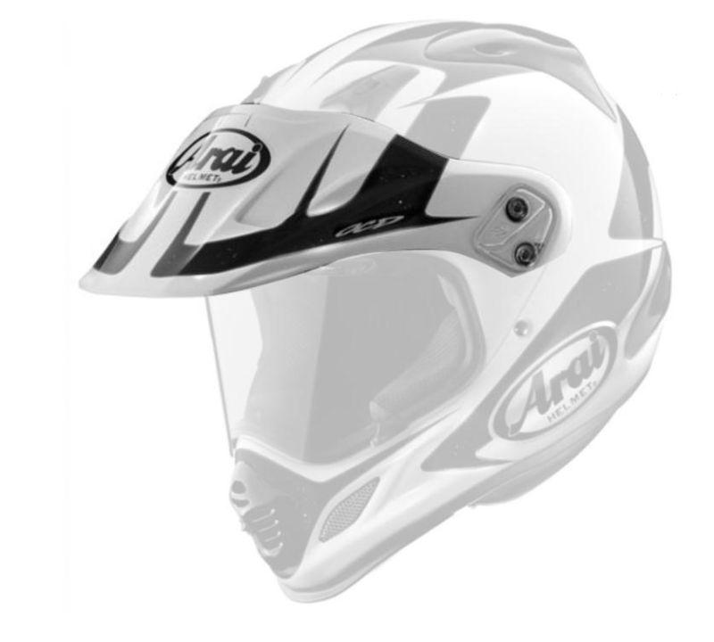 Arai visor for xd4 motorcycle helmet - explore white/black