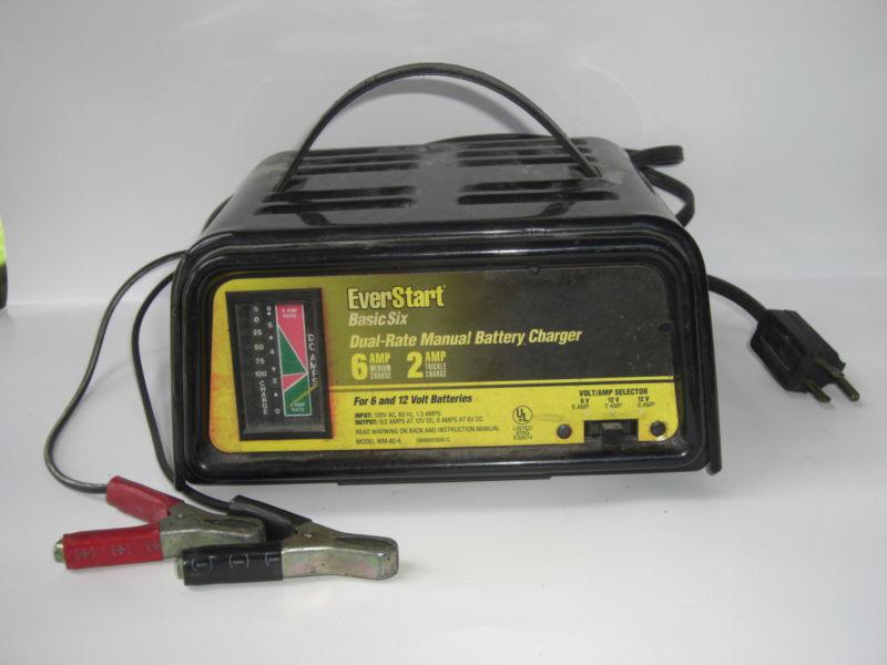 Buy EVERSTART BASIC SIX DUAL RATE MANUAL BATTERY CHARGER 6 & 12 Volt, Auto  Marine in Boca Raton, Florida, US, for US $