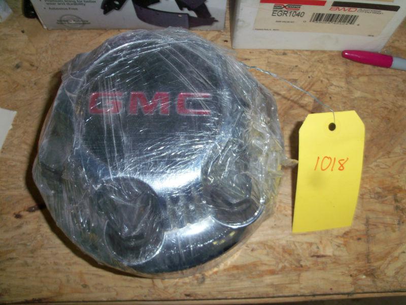 99-04 gmc sierra van 6 lug center wheel caps hub chrome