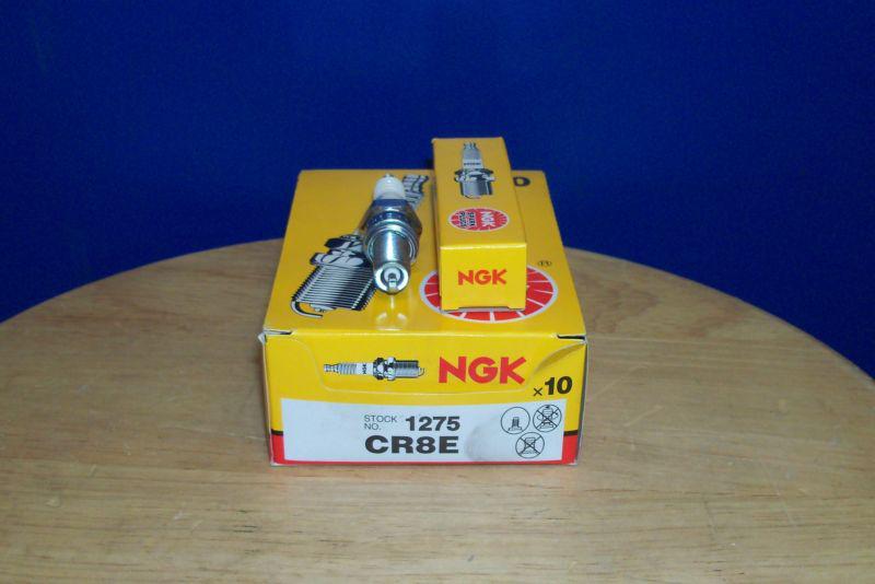 10 pack of ngk 1275  cr8e spark plugs yamaha snowmobiles nib
