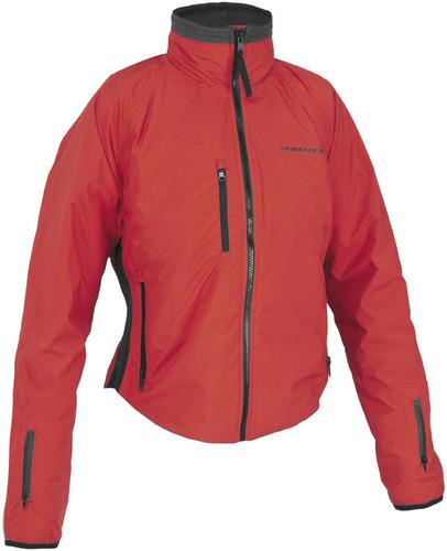 New firstgear women's heated womens waterproof jacket, red, small/sm