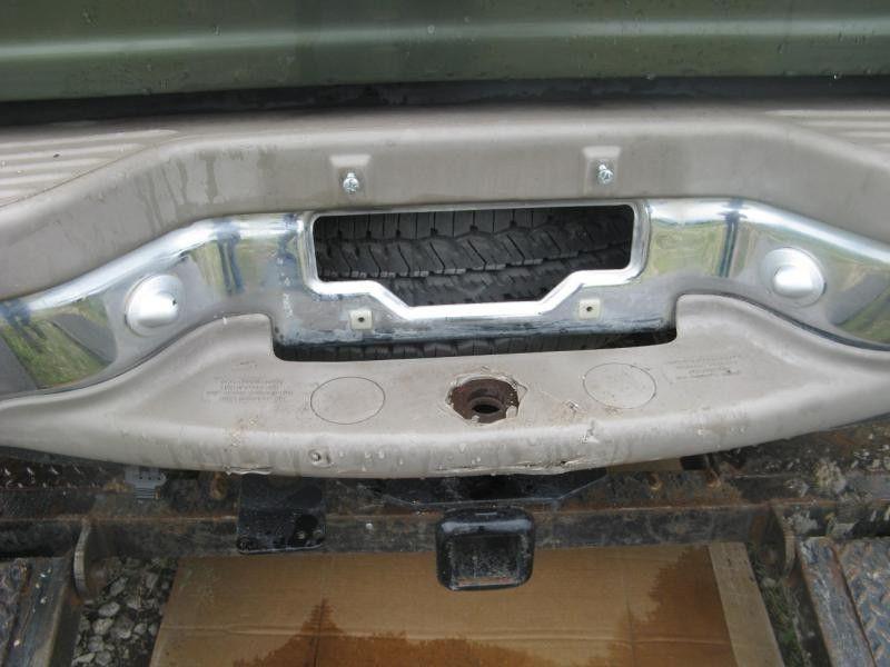 Find 97 98 99 00 01 02 FORD EXPEDITION REAR BUMPER ASSY CHROME W/O PARK
