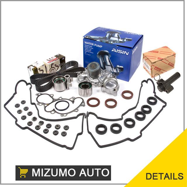 95-04 toyota 3.4l 5vzfe timing belt kit tensioner water pump w/o outlet pipe