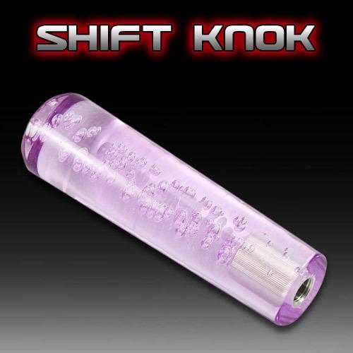 Universal auto manual bubble gear stick shift shifter lever knob with led light