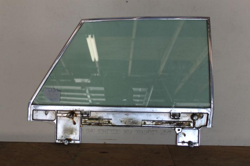 1964-64 lincoln continental sedan side glass  complete!!