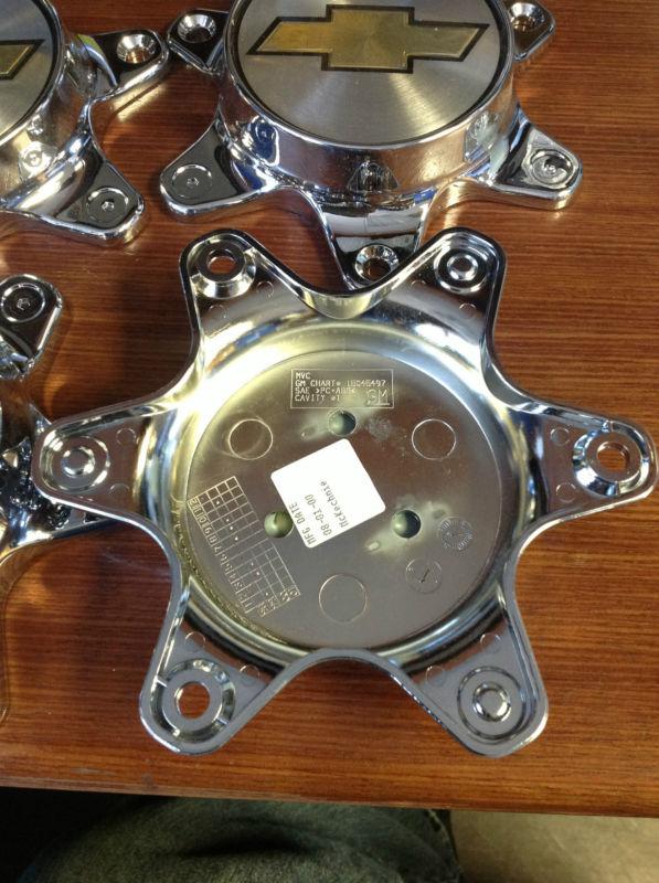 Find Set 4 Center Hub Caps Factory OEM 1999 2000 Chevy Tahoe Z71 Wheel