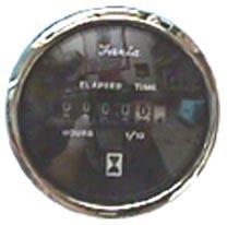 Faria black chesapeake ss hour meter