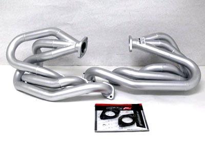 Obx silver painted header manifold system 64-89 porsche 911 