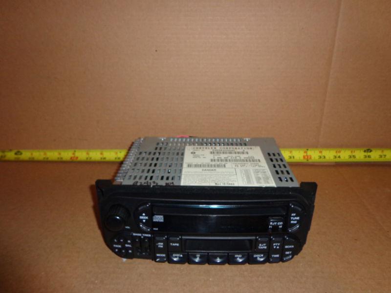 Raz stereo cd tape player radio audio head tuner cassette equalizer disc one