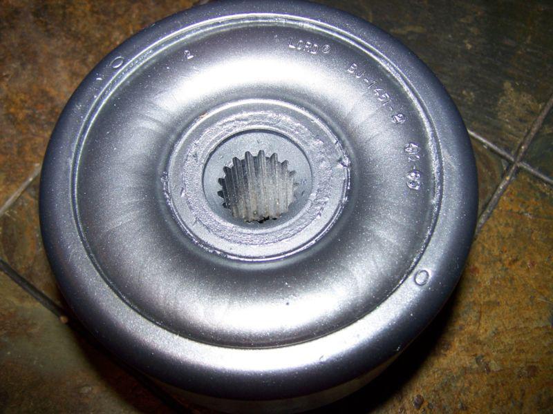 Omc cobra 5.7 l v8 engine coupler coupling assembly lord bj-1451-2