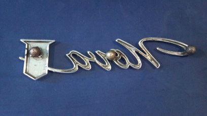 CHEVROLET Nova Chevy II Script-Type Badge, Very Good Condition, US $19.99, image 2
