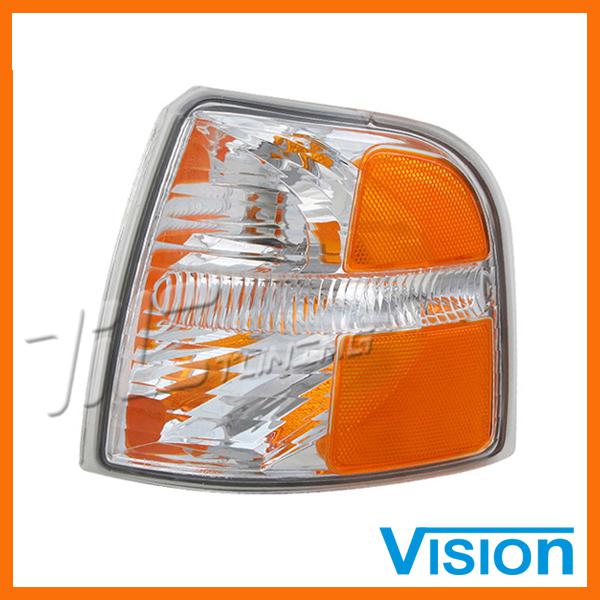 02-03 ford explorer xl xlt left l/h side corner turn signal light lamp new