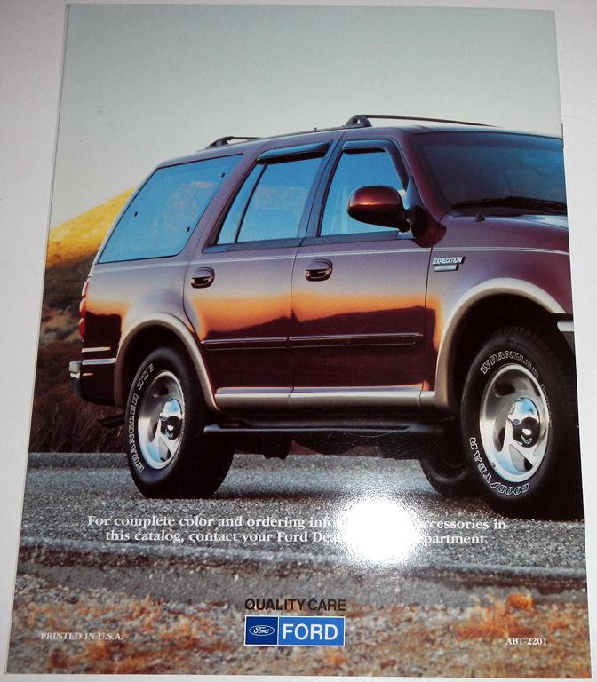 Find 1997 FORD EXPEDITION ACCESSORIES BROCHURE in Clawson, Michigan, US
