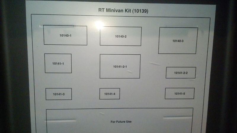 MILLER SPECIALITY SPECIAL TOOLS RT MINIVAN KIT #10139, US $49.99, image 3