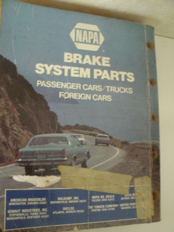 1984 NAPA Brake System Parts - Passenger/trucks/foreign cars BSP-6, US $19.99, image 3
