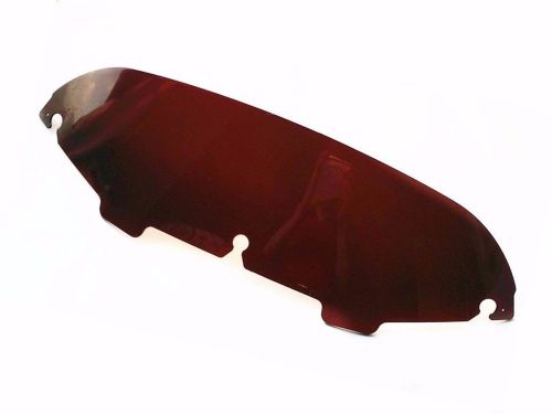 Smoke 4" windshield windscreen for 1996-2013 harley electra street glide touring