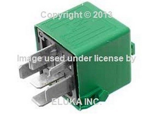 2 x bmw genuine multi purpose relay (6-prong) (pine green) e31 e32 e34 e36 e38