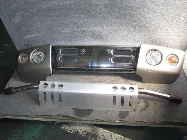 Mitsubishi pajero mini 2002 front bumper assembly [0310100]