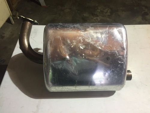 2014 zr9000 f1100 resonator exhaust muffler